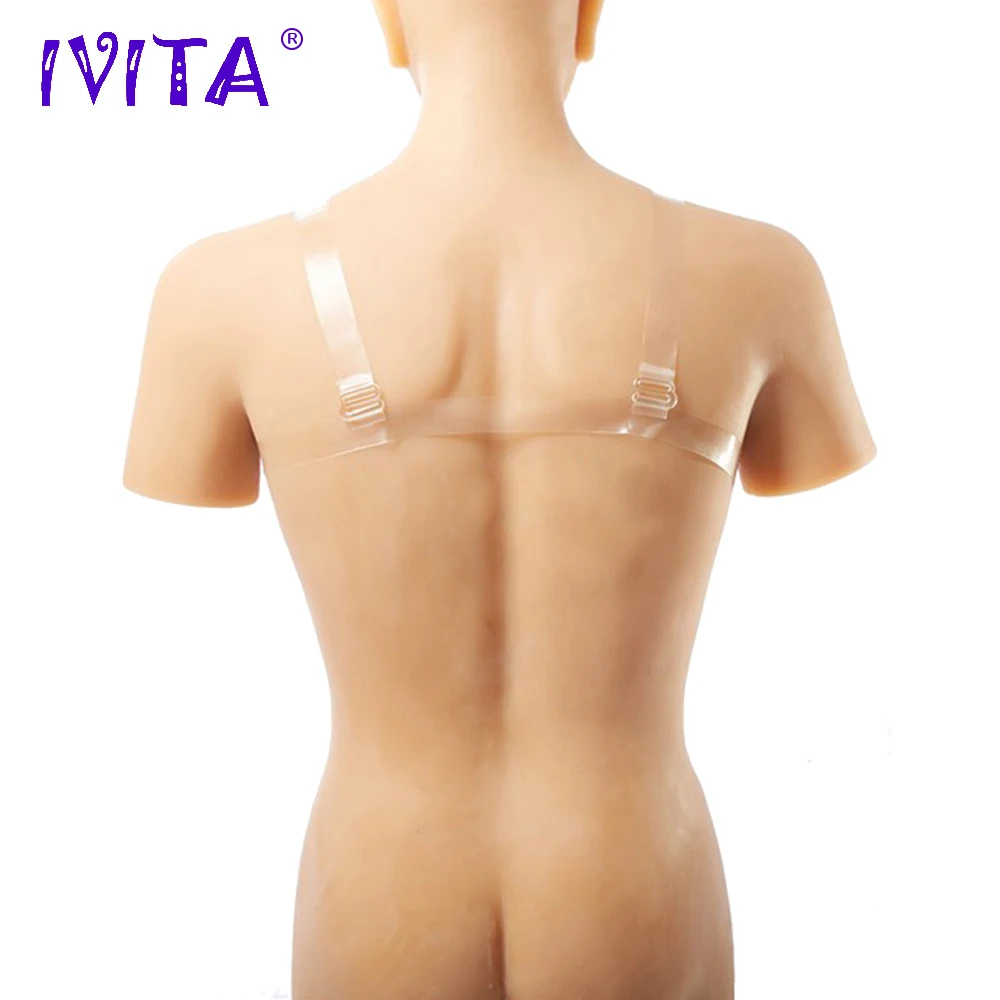IVITA 4600g мягкие огромные груди силиконовые формы с плечевыми ремнями для