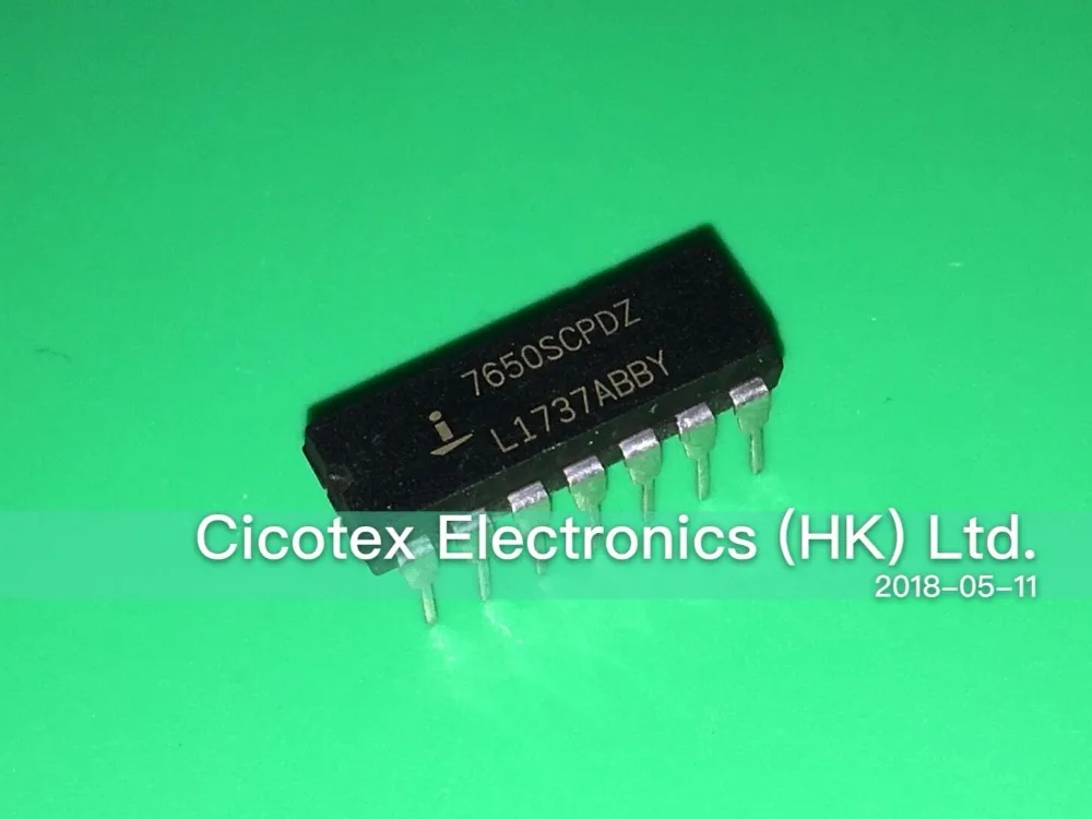 10 шт./лот ICL7650SCPDZ DIP14 7650SCPDZ IC OPAMP CHOPPER 2MHZ 14DIP|Контроллер двигателя| |