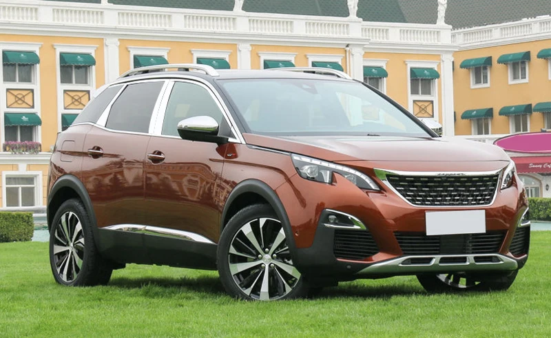Подходит для peugeot 3008 автомобильный Стайлинг из нержавеющей хромовой полнооконной отделки с центральной колонной оконной отделкой аксессуары
