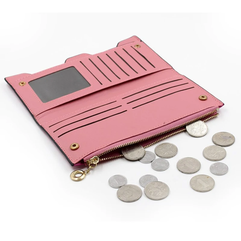 Женский кошелек модный многофункциональный держатель для кредитных карт