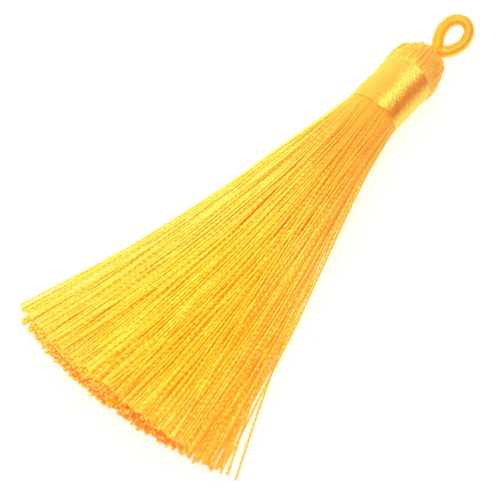 2pcs Polyester Silk Tassel Charms Necklace Earring Findings Chinese Knot Tassels DIY For Jewelry Making Accessories | Украшения и