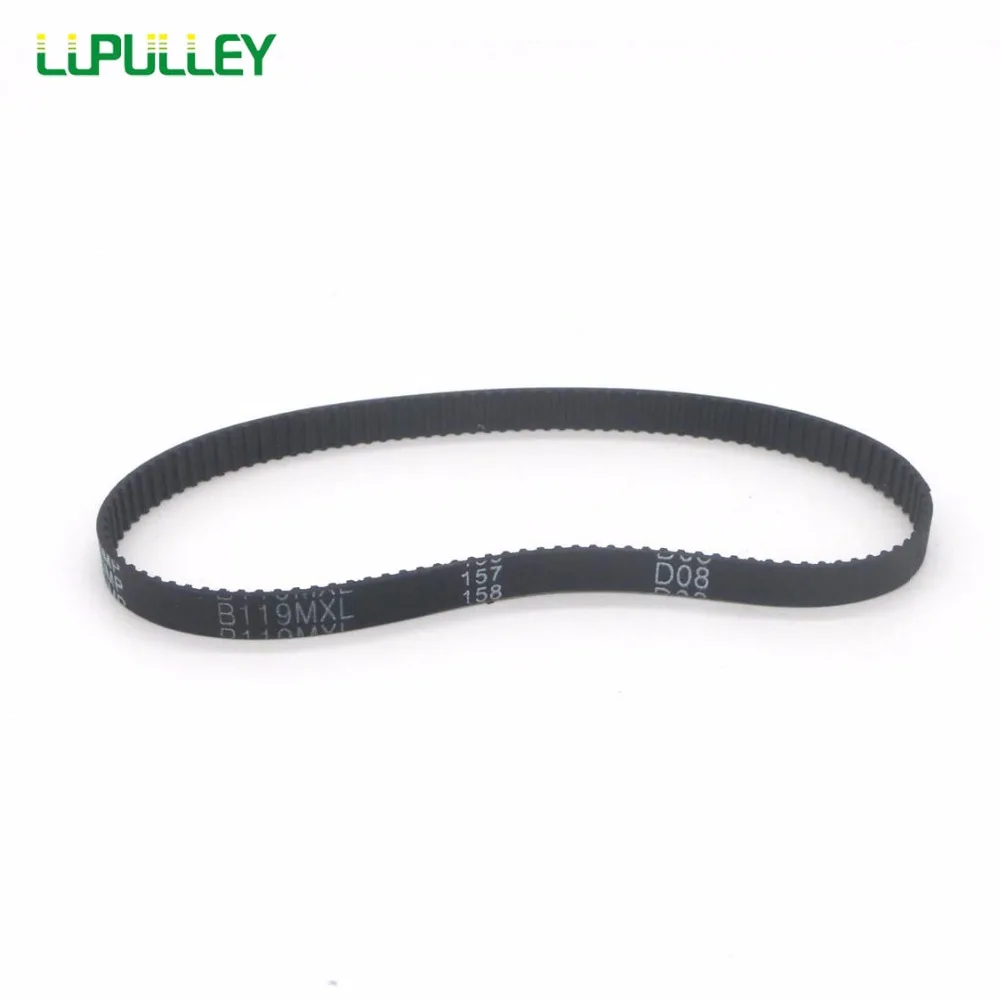 Черный ремень зубчатой ленты LUPULLEY MXL приводной 2 шт. 91MXL/92MXL/93/6mxl/94MXL/95MXL/96MXL/97.6MXL/98MXL