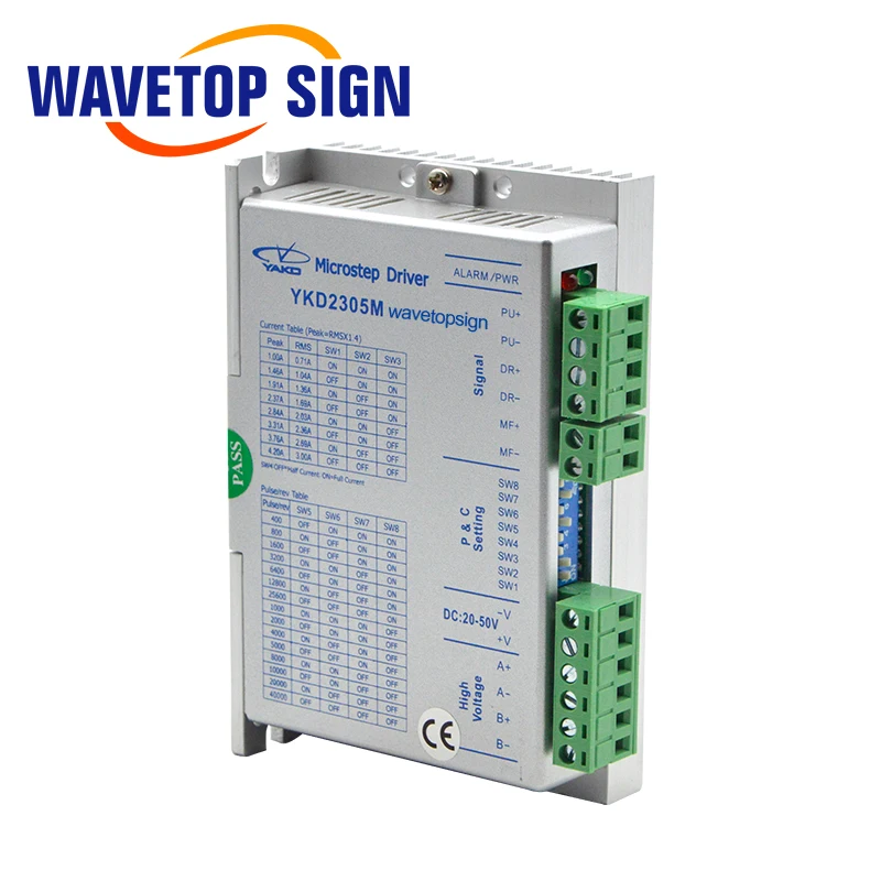 YAKO 2 фазный шаговый мотор драйвер YKD2305M DC20V 50V 3A 200 Гц сочетается с 42 60 мотор|Драйвер