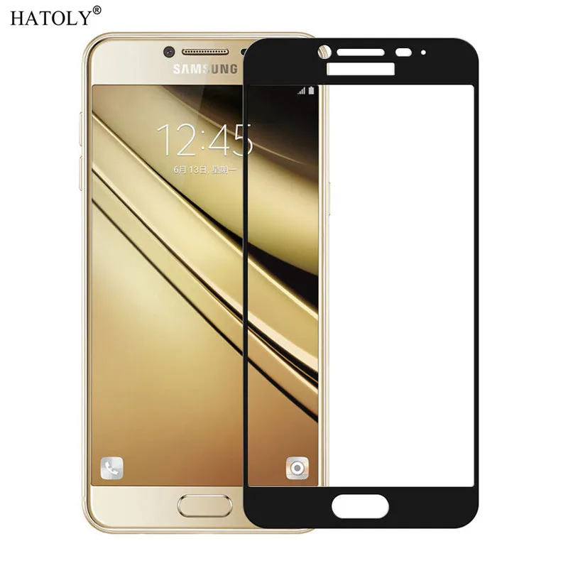 Защитное стекло для Samsung Galaxy J3 2017 закаленное с полной проклейкой 2 шт. | Мобильные