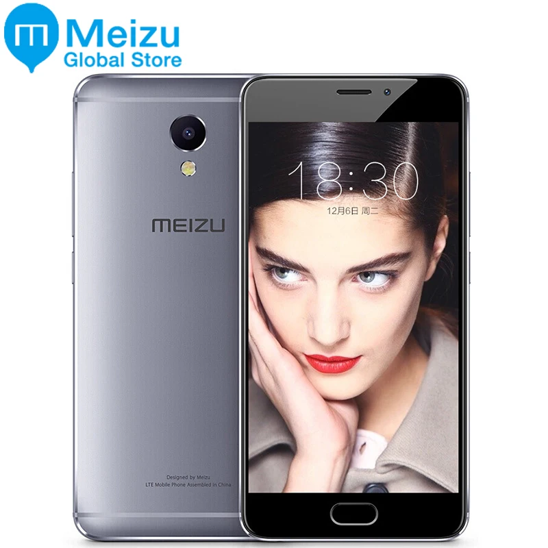 Оригинальный Meizu M5 Note 3 ГБ 32/16 Мобильный Телефон Android Helio P10 Octa Ядро 5.5 &quot13MP