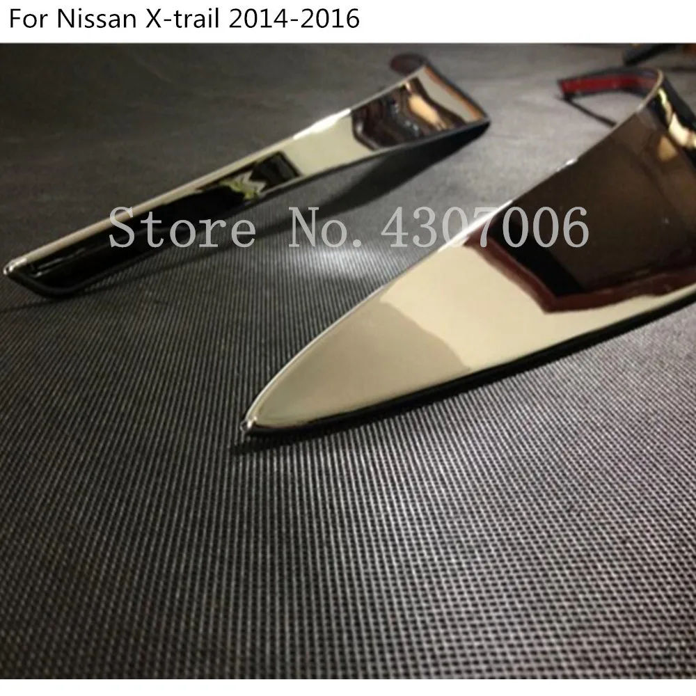 2 шт. защитные накладки на углы переднего бампера для Nissan X-Trail XTrail T32/Rogue 2014 2015 2016 |