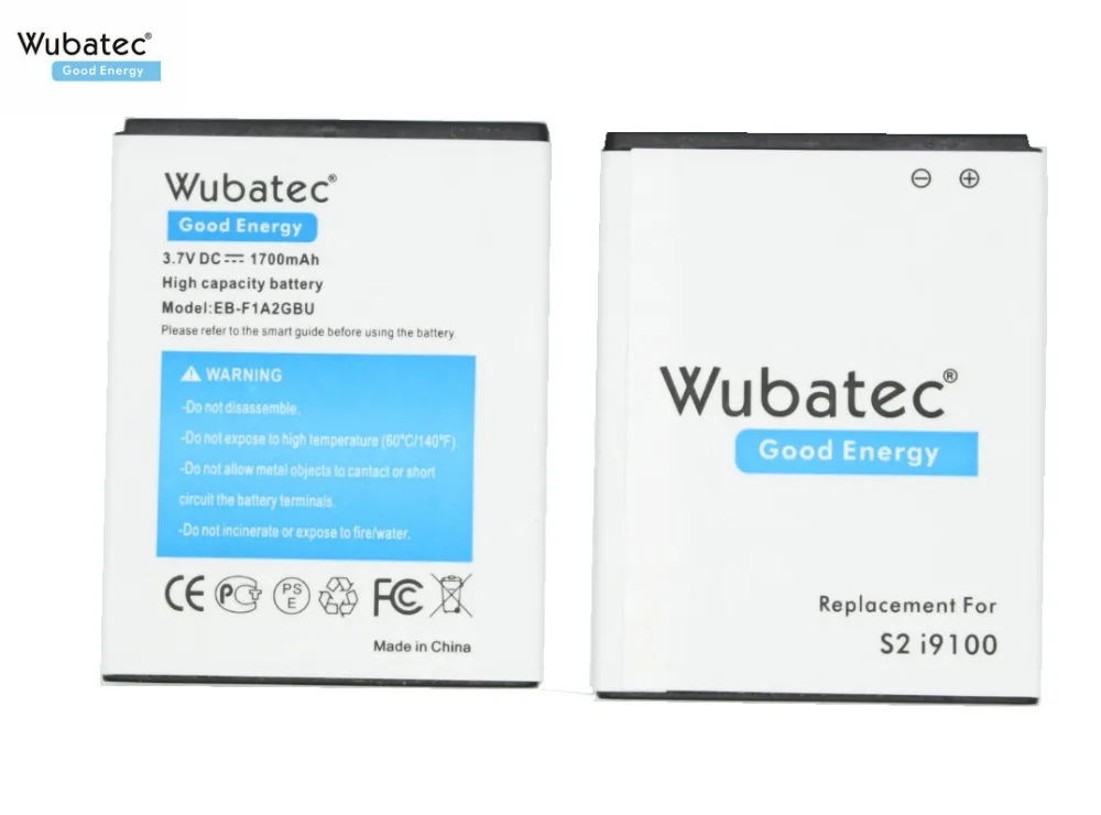 2x1700 mAh S 2 EB F1A2GBU EBF1A2GBU запасная батарея для Samsung galaxy S2 II I9100 GT i9100 I9103 I9108 I9188 I9050