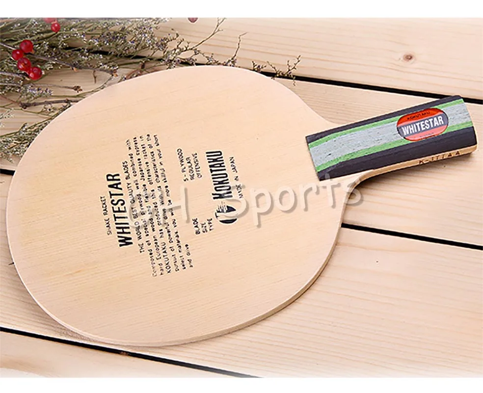 Kokutaku Blutenkirsche белая звезда Настольный теннис лезвия для пинг понг ракетка|table tennis