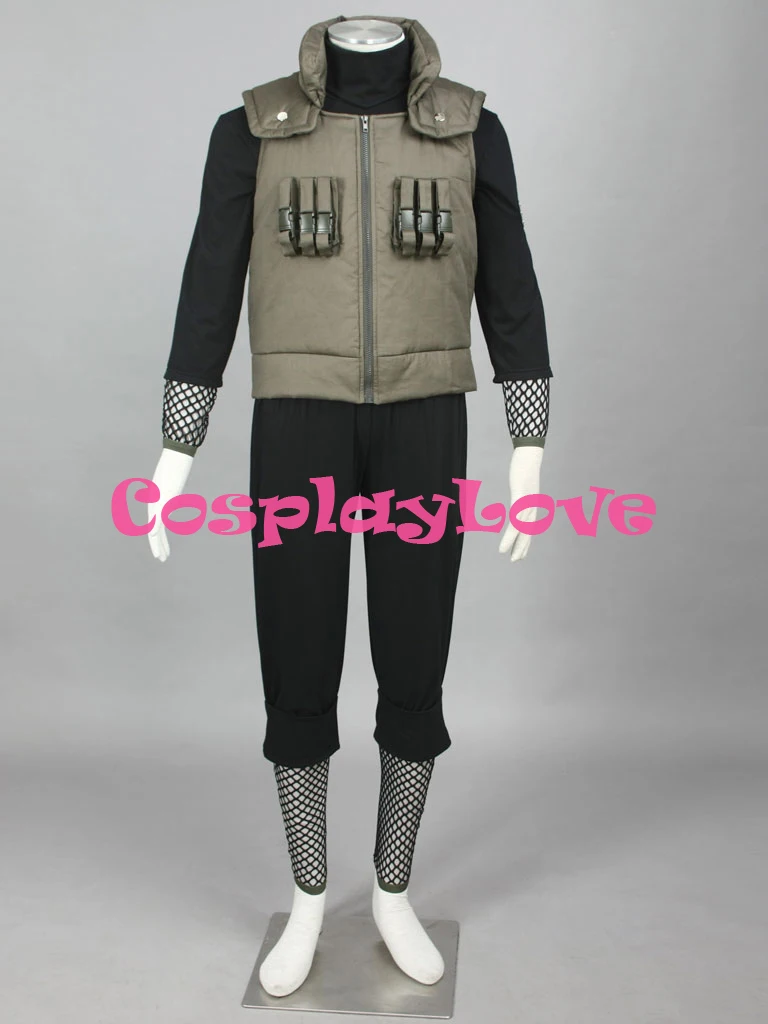 В наличии 3th Шикамару Косплэй костюм из Наруто Аниме на Рождество и Хеллоуин