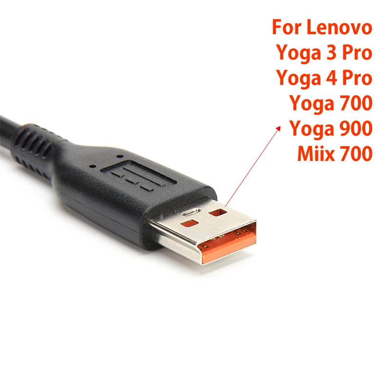 USB зарядный кабель шнур для Lenovo Yoga 3 4 Pro 700 900 Miix адаптер питания ноутбука зарядное