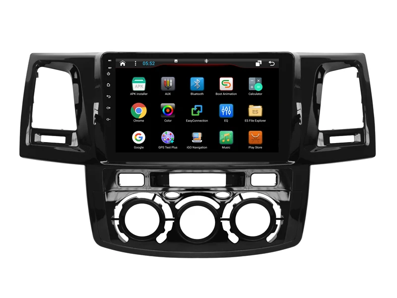 64 Гб ПЗУ 8 ядер Android 8.1.2 Автомобильный gps для TOYOTA Hilux 2012 MT сенсорный экран радио DSP стерео навигация carplay мультимедиа FM