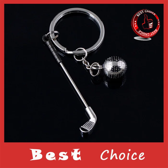 Lovely Glof key chain 3D glof ball design novelty keychain | Украшения и аксессуары