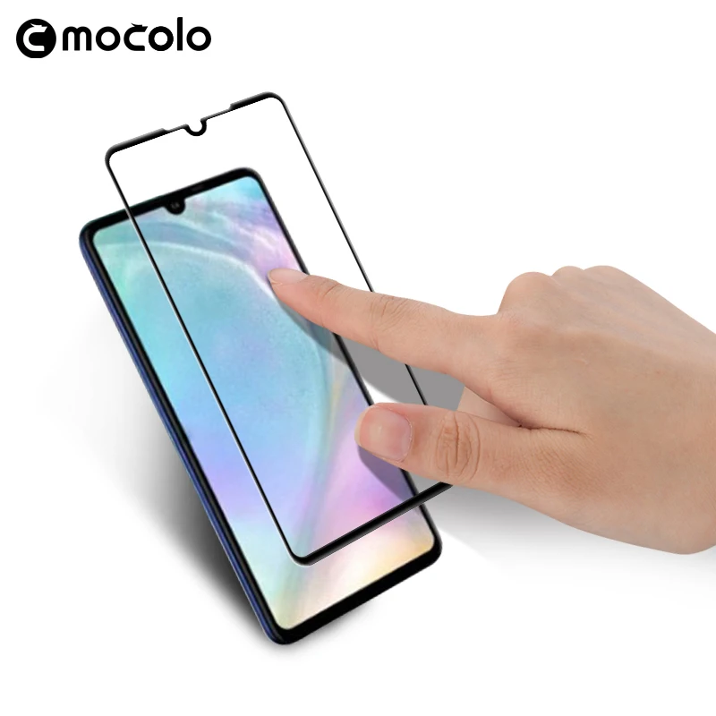 for Huawei P30 Screen Protector Mocolo Full Cover 9H Tempered Glass film P 30 PRO front | Мобильные телефоны и аксессуары