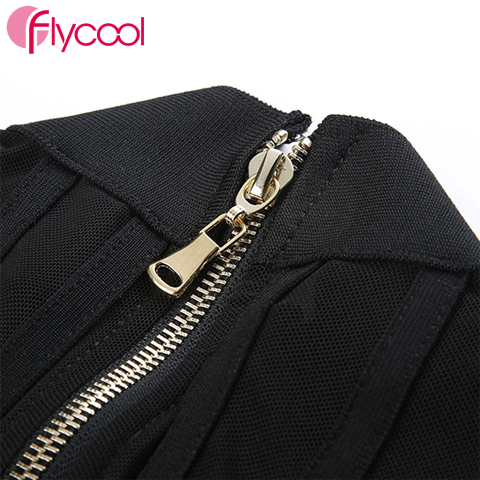 Flycool 2019 Сексуальная Женская коричневая ручная работа сетка с длинным рукавом