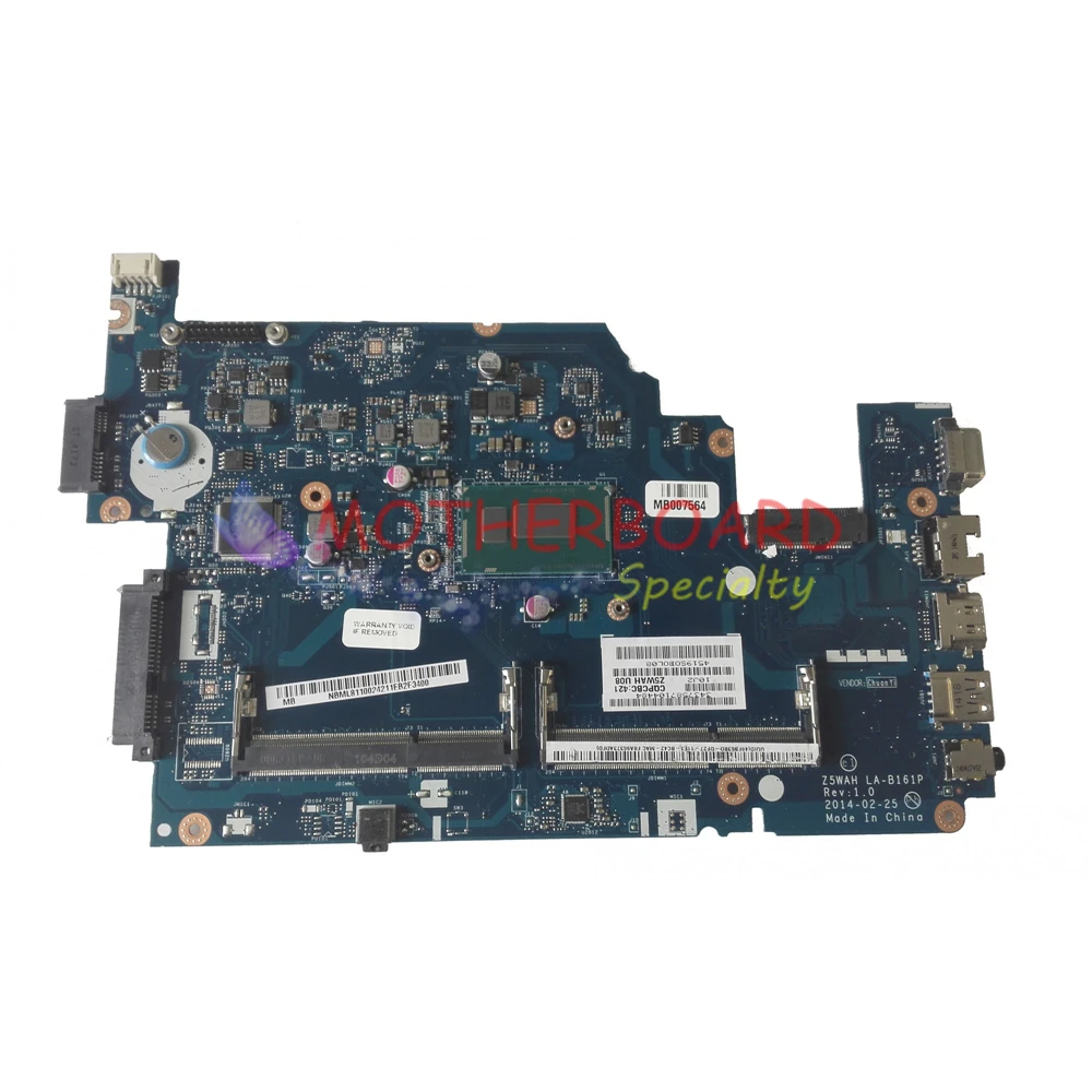 Vieruodis для acer aspire E5 531 571 i3 4030U материнская плата ноутбука с/LA B161P CPU NBML811002 NB.ML811.002 HM86 GMA
