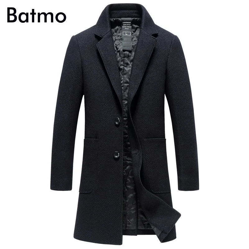 BATMO 2018 Новое поступление зимнее высококачественное шерстяное умное повседневное