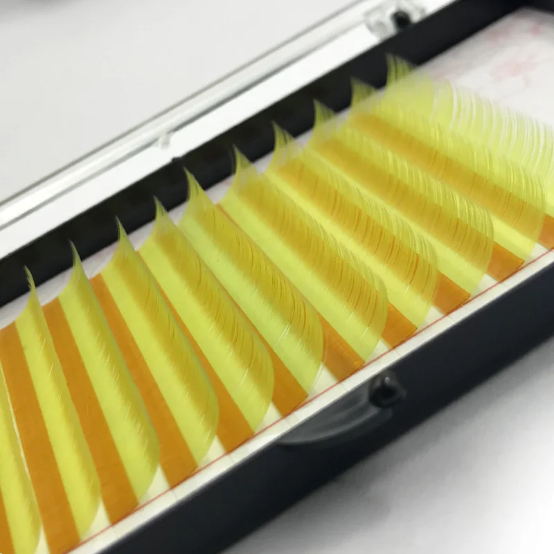 Iflovedekd 12 линий/лоток для ресниц Extensiones 3D корейские ресницы накладные JB/C/D полная