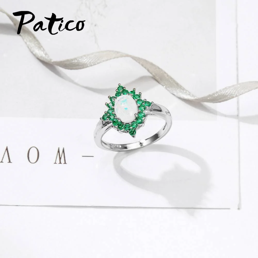 Женское кольцо из серебра 925 пробы с фианитом|Кольца| |