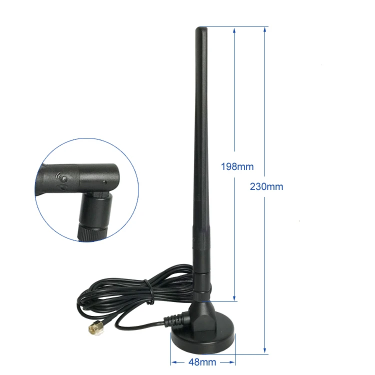 Внешняя антенна для роутера HUA 4G Φ B315S Gain CPE LTE SMA ограниченный интерфейс 3M|Рации| |