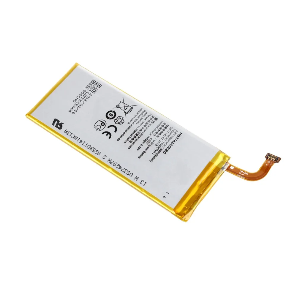 Аккумулятор для Huawei Ascend P6 3 8 в 2000 ма/ч HB3742A0EBC батарея P6-U06 G6 G620 G621 G620s G630 #20 | Мобильные