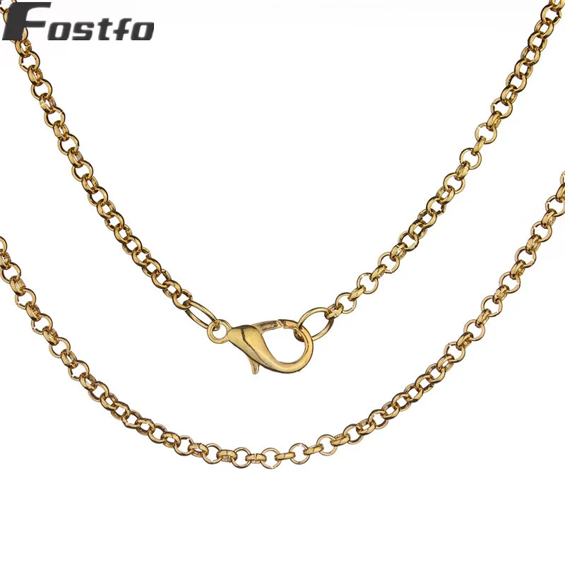 Цепочки с длинными звеньями для ювелирных изделий ширина 3 мм