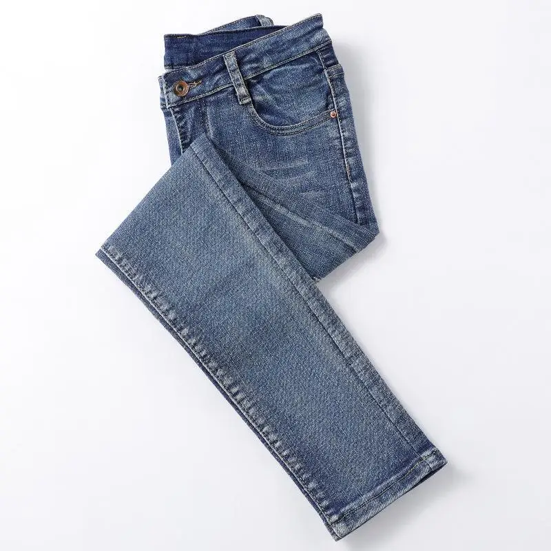 

Full/Ankle Length Women Skinny Jeans Pencil Pants Female Denim Blue Grey Black Stretch Jeans Leggings Chic Ladies Trousers