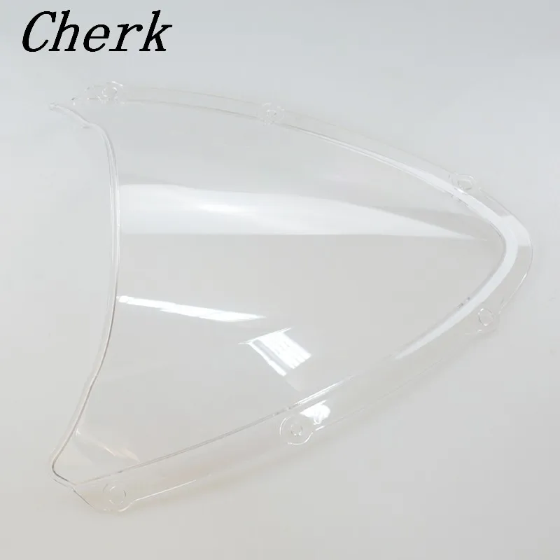 Лобовое стекло мотоцикла двойные пузырьки для SUZUKI GSXR600 GSXR 750 K8 08-10 2009 Clear |
