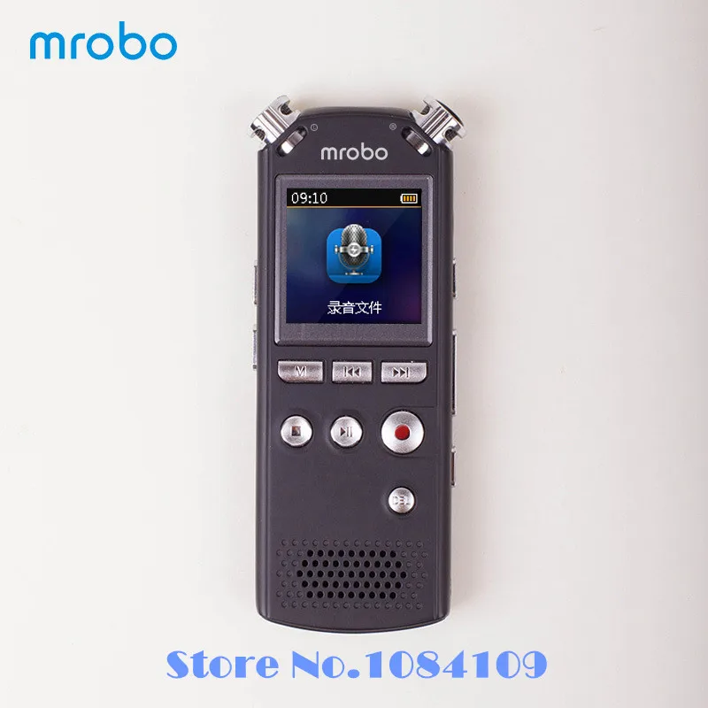 Мини-ручка для камеры Mrobo M58 HD цифровой диктофон 8 ГБ MP3-плеер + наушники |