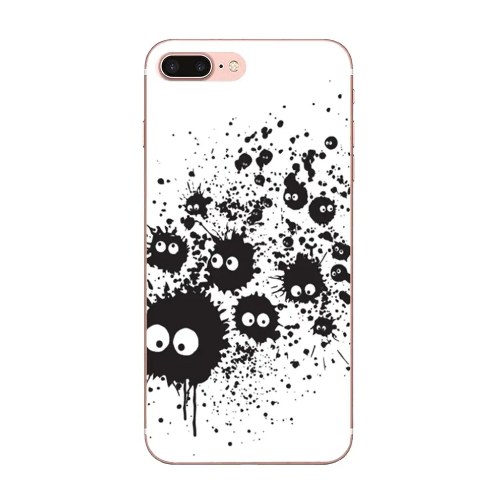 Фото Мягкий Силиконовый ТПУ Прозрачный мобильный телефон Susuwatari Spirited Away для Huawei P7 P8 P9 P10 P20 P30 Lite Mini Plus Pro 2017 2018 2019 №4