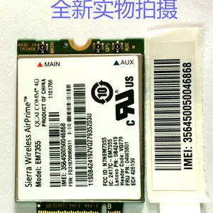 new sierra gobi5000 em7355 lteevdohspa 42mbps ngff card 4g module for lenovo thinkpad t431s t440 t440s t440p t540p w540 x240 free global shipping