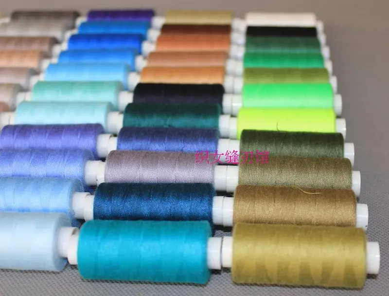 Швейная машина линия 402 полиэфирная швейная нить смешанных цветов Randon 10 шт./компл.