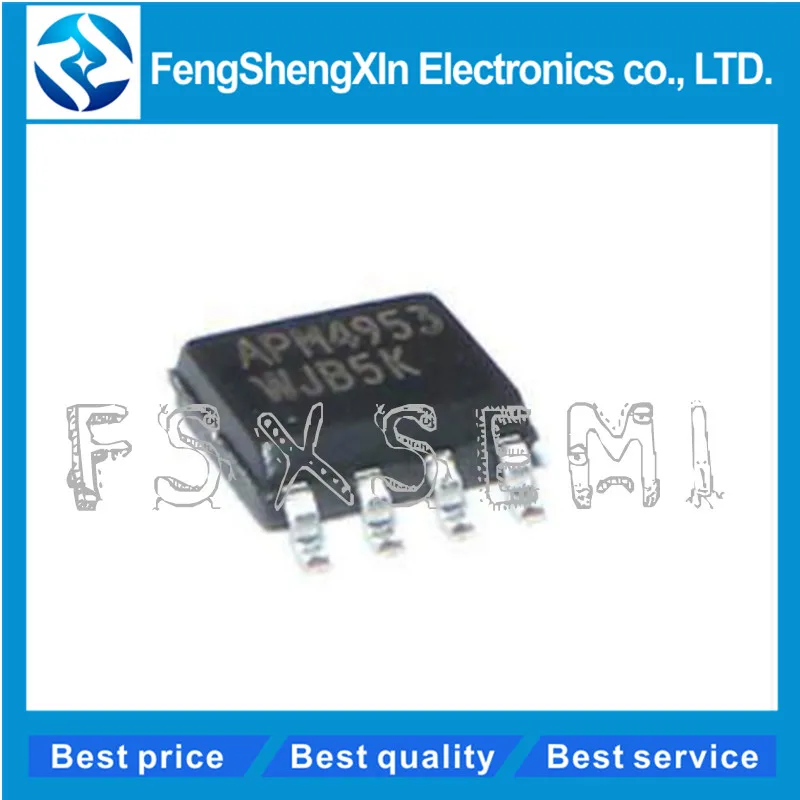 20 шт./лот Новый APM4953 4953 двойной P канальный режим улучшения MOSFET SOP 8|mosfet dual|mosfet