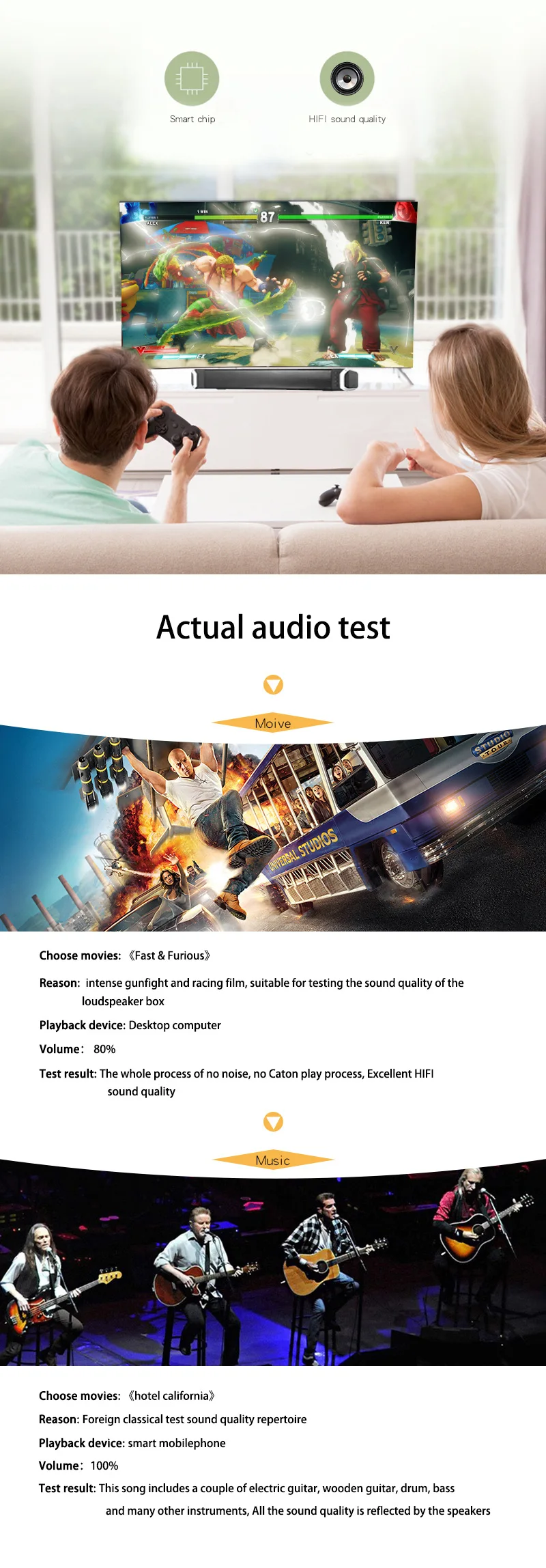 FELYBY беспроводной Bluetooth динамик Саундбар стерео динамик домашний кинотеатр компьютерный динамик аудио сабвуфер Bluetooth динамик