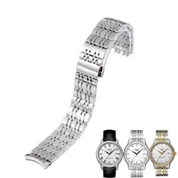 for tissot watch bands steel strip t085 new carson steel belt watch chain t085 410a t085 407 watch accessories