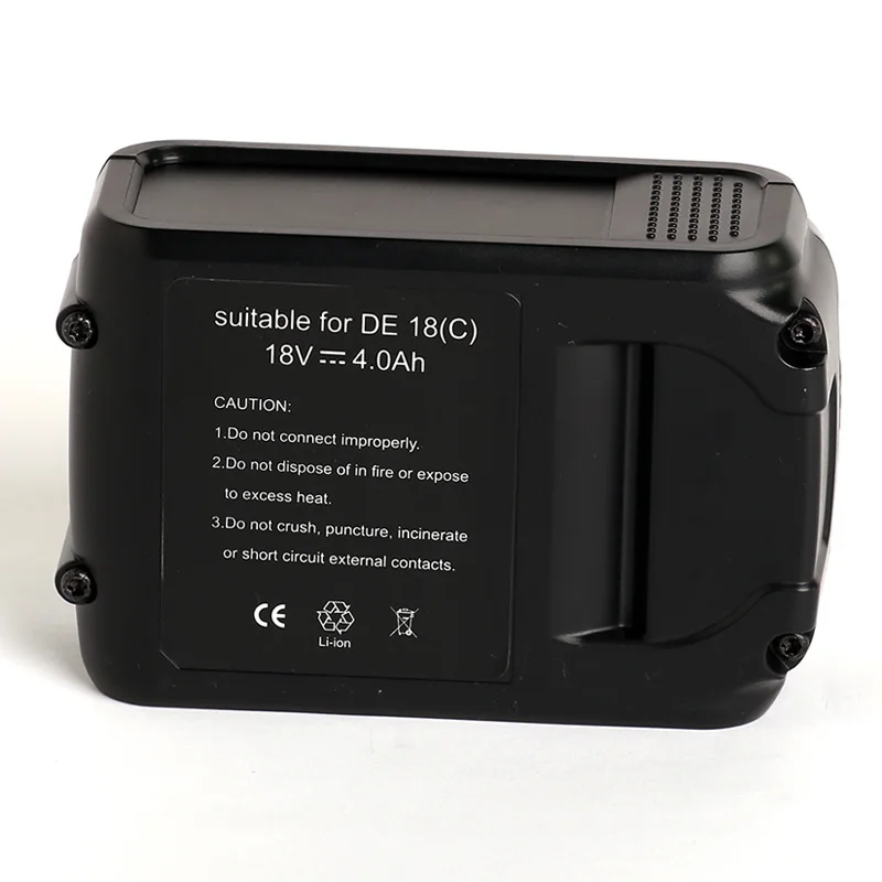 18V C 4000 мА/ч, питающий инструментный Аккумулятор для Dewalt DCB204 DCB203 DCB182 DCB201 DCB200 DCB180 DCB181