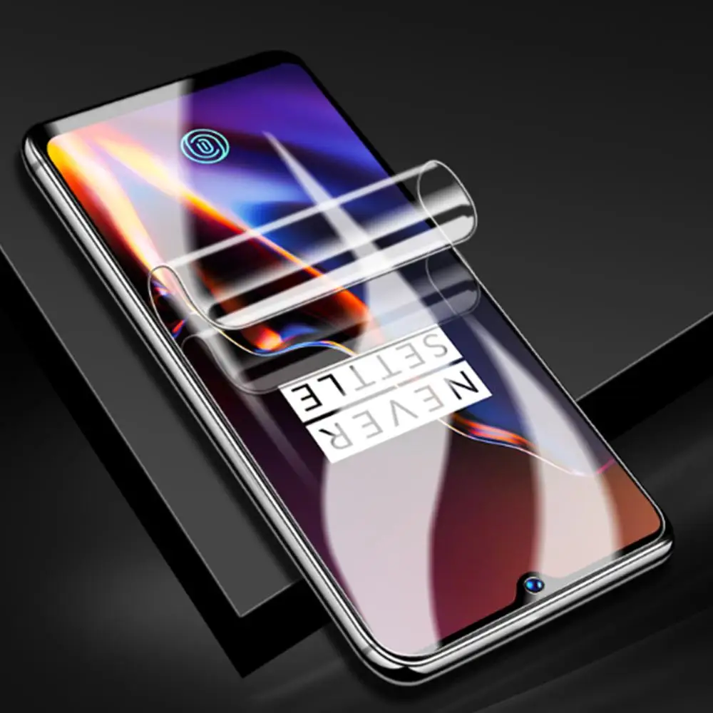 2 шт. 9D Прозрачная мягкая защитная пленка из ТПУ для Oneplus 6 6T 5T 7 Pro полностью
