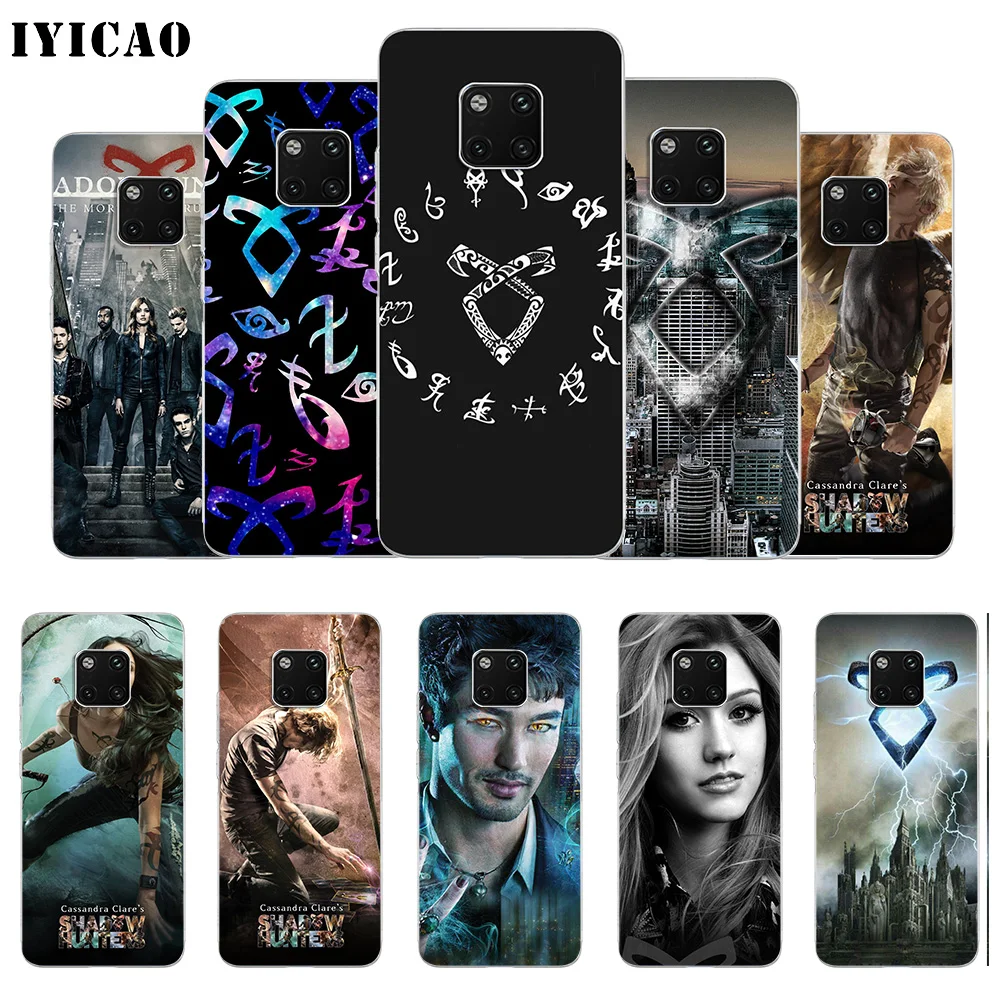 IYICAO shadowhunts ТВ шоу Мягкий силиконовый чехол для телефона Huawei Mate 10 20 Lite Pro Nova 2 2i 3 3i 4 TPU