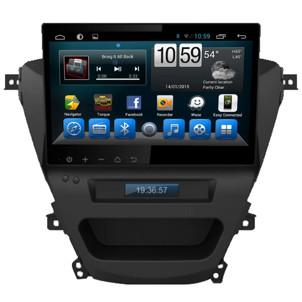 10 1 &quotHD 1024*600 Android 6 0 Автомобильный DVD Радио GPS стерео навигационный плеер для Hyundai