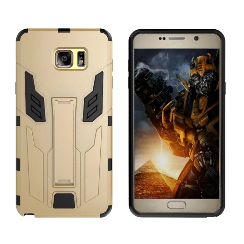 Soznoc Жесткий Защитник Броня Мобильный Телефон Cover Case Для Samsung galaxy Note 5 S6 S7 край ТПУ С