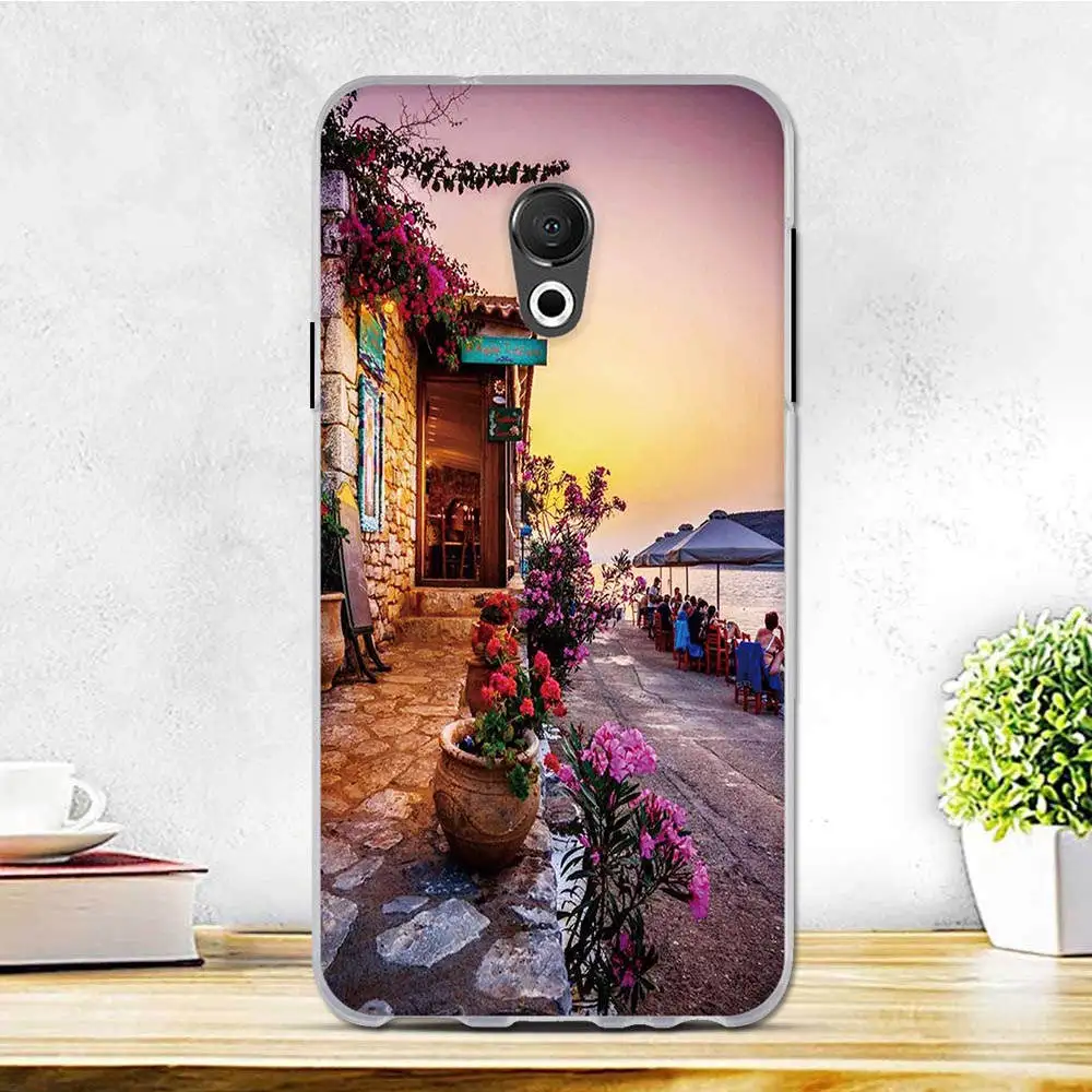 16 Чехол для Meizu 15 Lite, тонкий чехол из ТПУ на заднюю панель для Meizu M15/15 Lite, мягкий силиконовый чехол для телефона s для Fundas Meizu 15 Lite - Цвет: 16