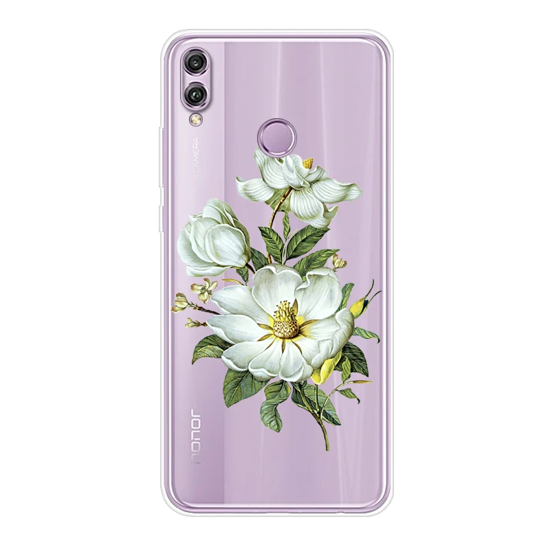 For Huawei Honor 8X 6.5 Inch Phone Cover Case Soft Tpu Protective Printed Funda JSN-AL00 |