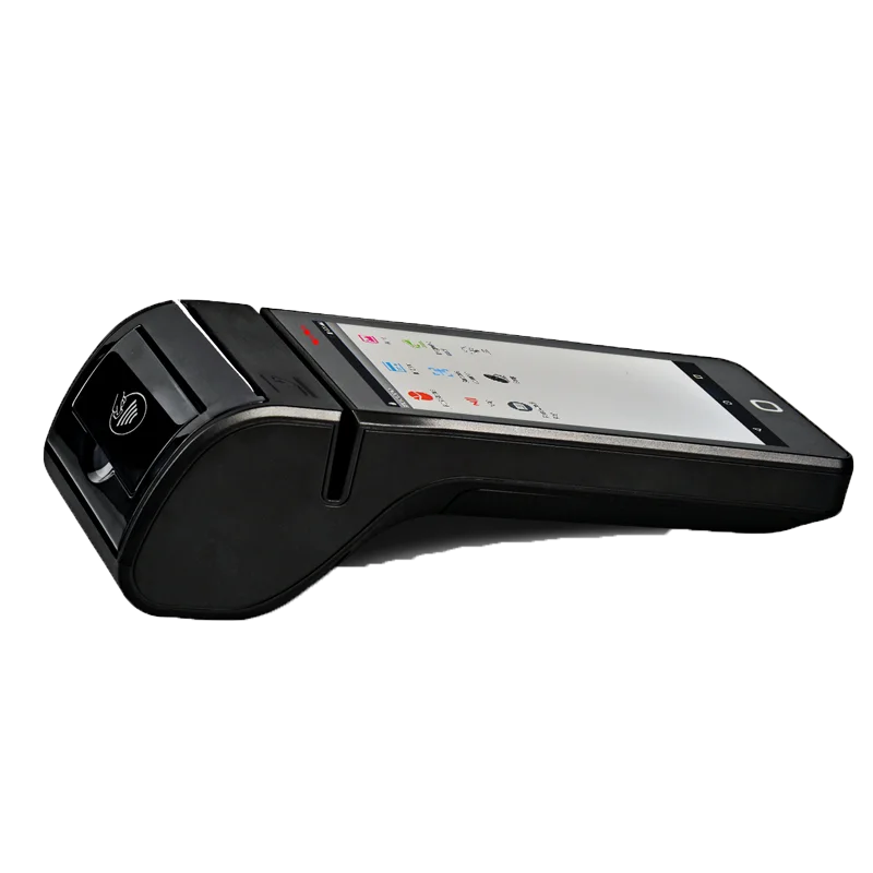 Принтер POS Android терминал с 58 мм Термопринтер ручной C ресторан оплаты NFC