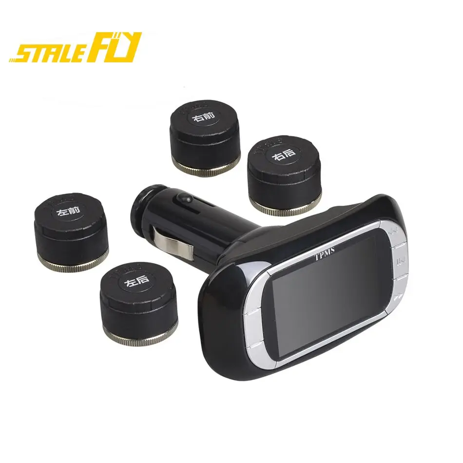 Цифровой TPMS автомобильных шин Давление система контроля 12 В с диагностическим