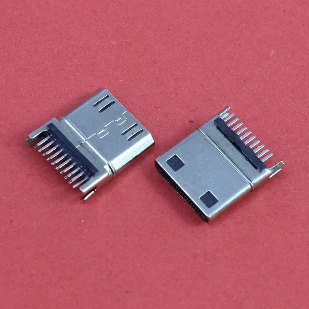 

ChengHaoRan 1 шт. абсолютно новый 19Pin никелированный микро HDMI разъем