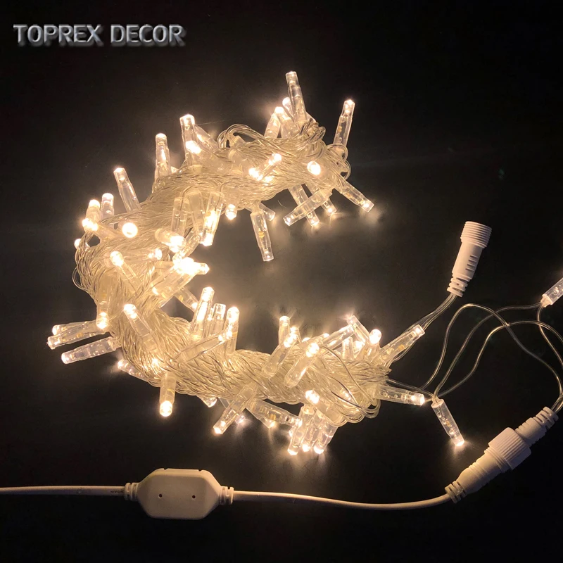 

СВЕТОДИОДНАЯ Гирлянда Toprex с янтарсветильник Том, 10 м