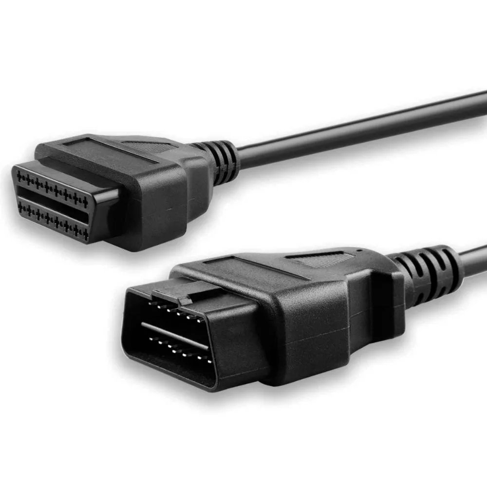 Высококачественный диагностический кабель obd II 16Pin для автомобиля Удлинительный