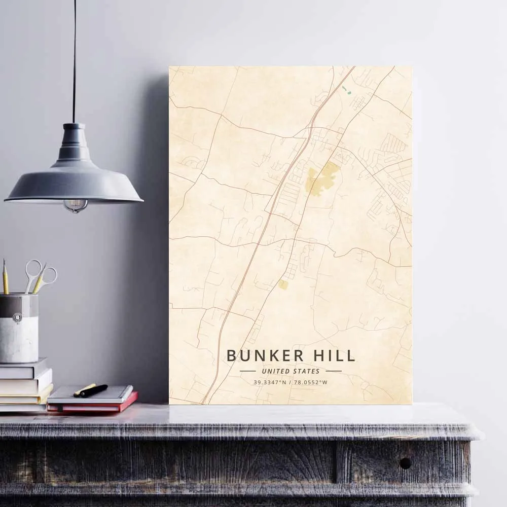 Buffalo Bunker Hill Burlington Casper Charleston Charlotte Cincinnati Cleveland Colorado Спрингс США плакат|Рисование и