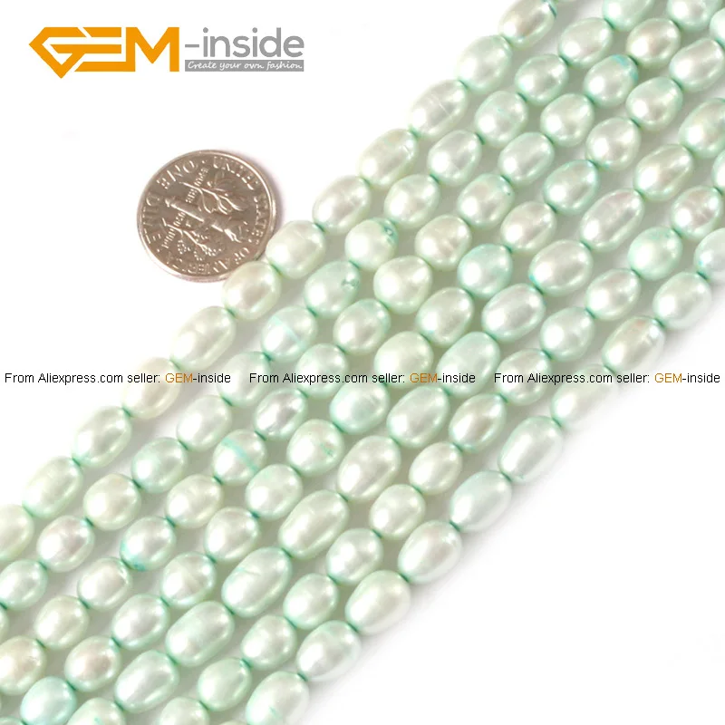 Жемчужные бусины из пресноводного картофеля для изготовления ювелирных