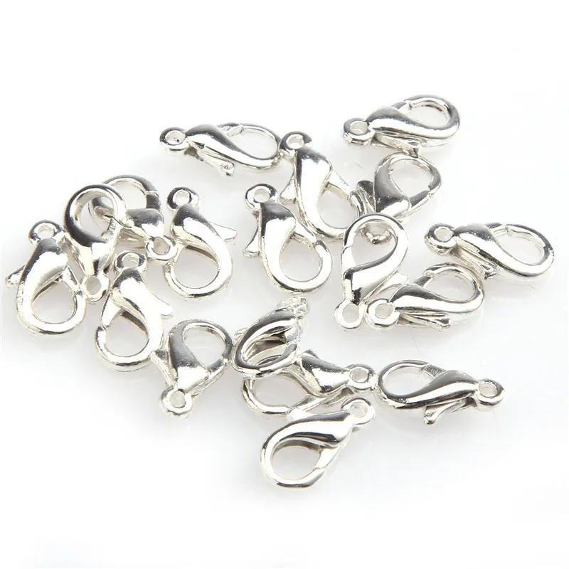 Металлические застежки-карабины для ожерелий браслетов ювелирных изделий