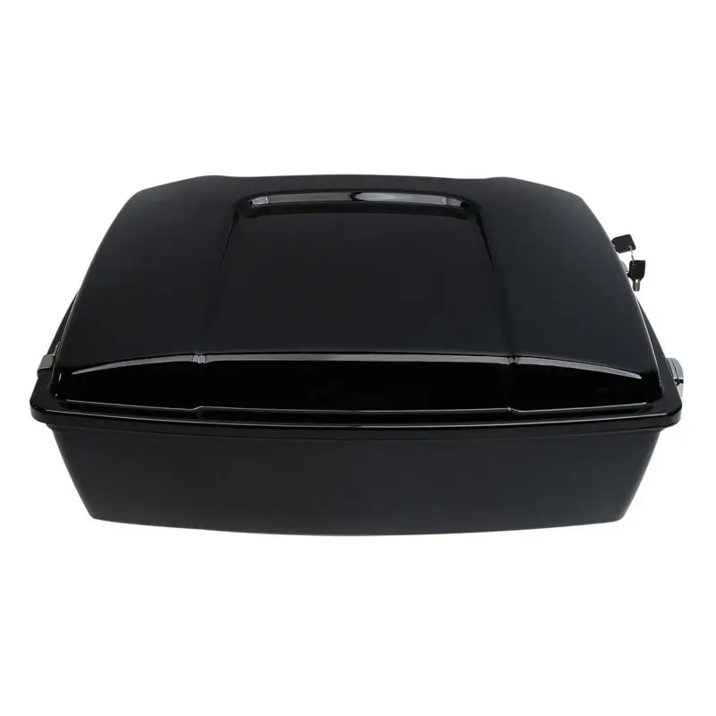 Черный пакет багажник с защелкой для Harley Tour Pak Touring Road King Electra Glide 1997 13|black trunks|harley